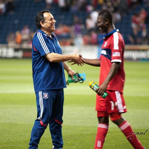 Doctor Munoz at Chicago Fire Soccer