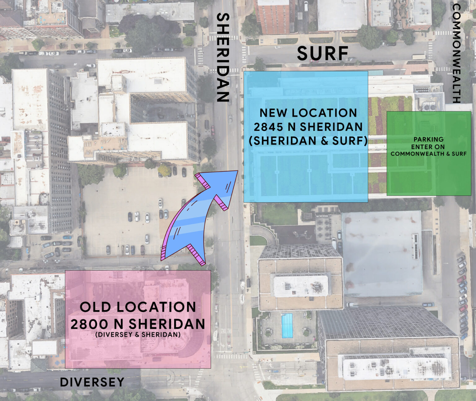 Chicago Med Group office location at 2845 N Sheridan Road